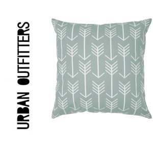 20x20 Grey Arrow Print Pillow Cover